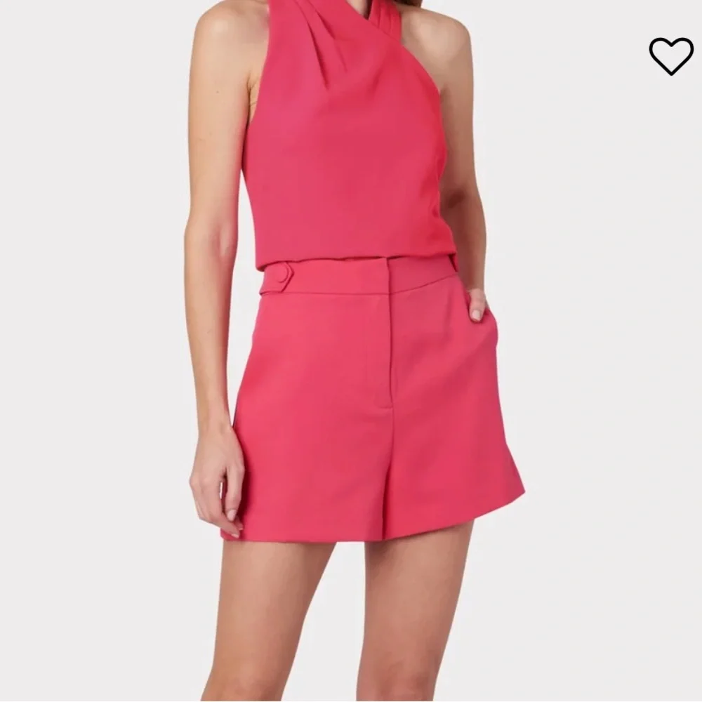 Milly Aria Cady Button Shorts size 2 - Picture 3 of 7